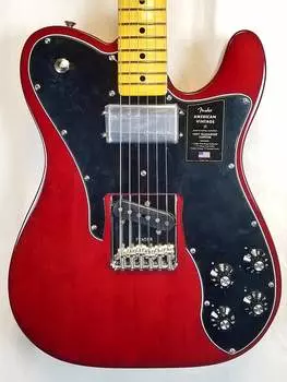 Fender Limited Edition American Vintage II 1977 Telecaster Custom, кленовый гриф, вино, 7 фунтов 1,6 унции 0170632815