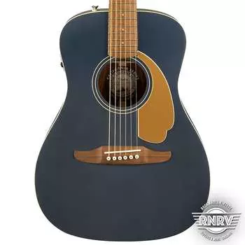 Fender Malibu Player, накладка на гриф из орехового дерева, полуночный сатин