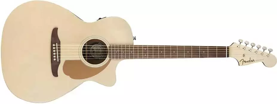 Fender Newporter California Series Player Акустическая электрогитара Шампанское NewporterPlayerCHP