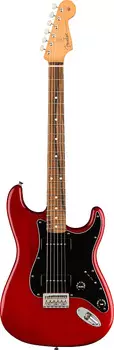 Fender Noventa Stratocaster малиново-красный прозрачный Noventa Stratocaster Crimson Red Transparent