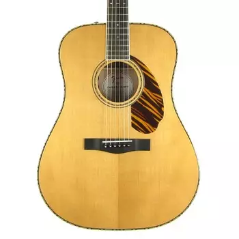 Fender Paramount PD-220E Dreadnought, накладка на гриф из овангкола, натуральный, жесткий чехол 0970310321