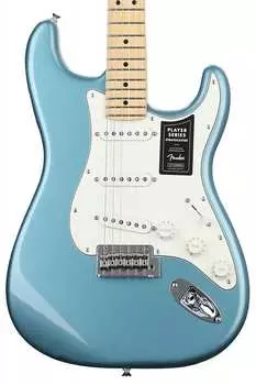 Fender Player's Strat с кленовым грифом в Tidepool см. в магазине по цене продажи Players Strat MN
