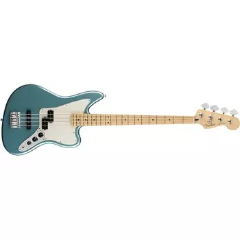 Fender Player Jaguar 4-струнная электрическая бас-гитара с кленовым грифом Tidepool PLAYJ-BMN-TPL