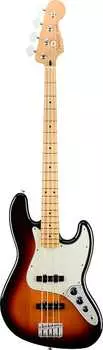 Fender Player Jazz Bass 3-цветная кленовая накладка Sunburst Player Jazz Bass 3-Color Sunburst Maple Fingerboard