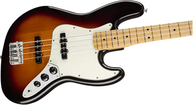 Fender Player Jazz Bass - 3-тональные солнечные лучи с кленовой накладкой на гриф 0149902500