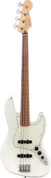 Fender Player Jazz Bass Безладовый Polar White Player Jazz Bass Fretless