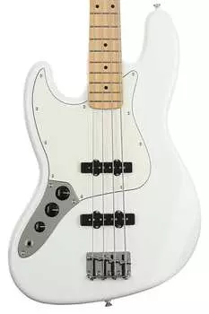 Fender Player Jazz Bass для левшей — полярно-белый с кленовой накладкой 0149922515