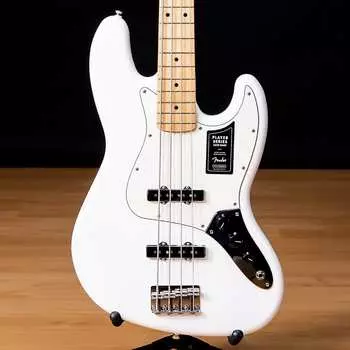 Fender Player Jazz Bass - клен, полярно-белый SN MX22215794
