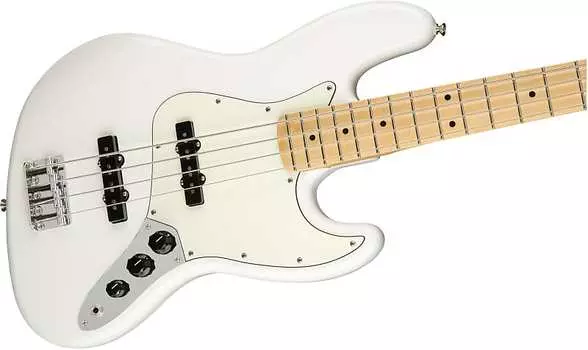 Fender Player Jazz Bass, кленовый гриф, полярно-белый 0149902515