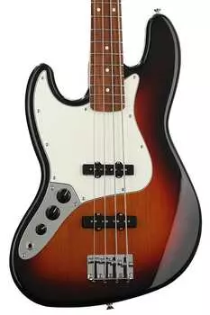 Fender Player Jazz Bass Left-handed - 3-Tone Sunburst с накладкой Pau Ferro 0149923500