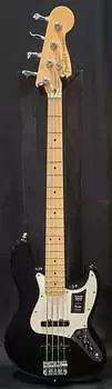 Fender Player Jazz Bass с кленовым грифом 2022 Black Player Jazz Bass with Maple Fretboard