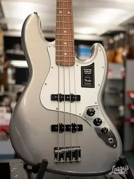 Fender Player Jazz Bass - серебристый