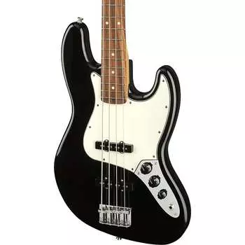 Fender Player Jazz Electric Bass Guitar - Накладка на гриф Pau Ferro - Черный 149903506