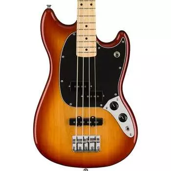 Fender Player Mustang Bass PJ - Кленовый гриф, Sienna Sunburst