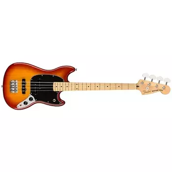 Fender Player Mustang Bass PJ, кленовый гриф, Sienna Sunburst Player Mustang PJ