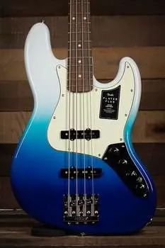 Fender Player Plus Active Jazz Bass, Pau Ferro, Belair Blue, роскошная сумка Player Plus Active Jazz Bass, Pau Ferro, Belair Blue, Deluxe Bag