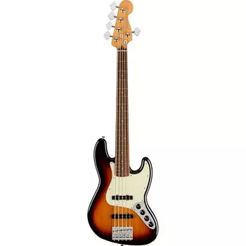 Fender Player Plus Active Jazz Bass V 5-струнная бас-гитара, 3-тональные солнечные лучи