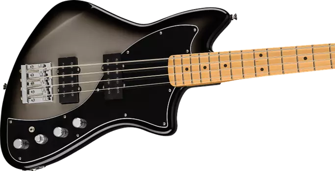 Fender Player Plus Active Meteora Bass Кленовый гриф Silverburst Player Plus Active Meteora Bass Maple Fingerboard Silverburst