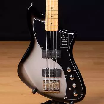 Fender Player Plus Active Meteora Bass - Maple, Silverburst SN MX22006641 Player Plus Active Meteora Bass Silverbust
