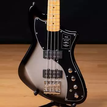 Fender Player Plus Active Meteora Bass - Maple, Silverburst SN MX22028344 Player Plus Active Meteora Bass Silverbust