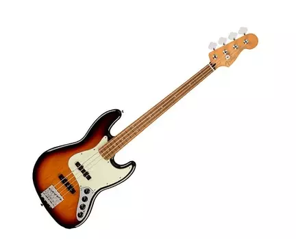Fender Player Plus Jazz Bass - 3 цвета Sunburst с Pau Ferro FB