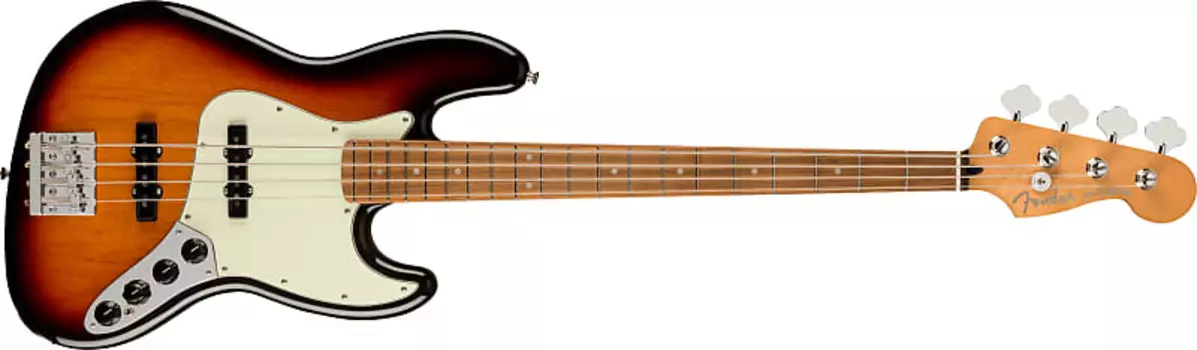 Fender Player Plus Jazz Bass, гриф Pau Ferro, 3 цвета Sunburst
