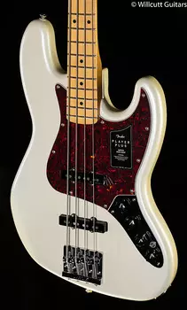 Fender Player Plus Jazz Bass Кленовый гриф Olympic Pearl (841) Бас-гитара