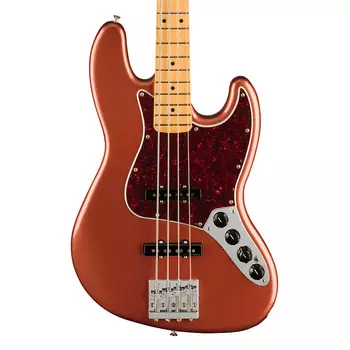 Fender Player Plus Jazz Bass с кленовым грифом Aged Candy Apple Red Player Plus Jazz Bass with Maple Fretboard