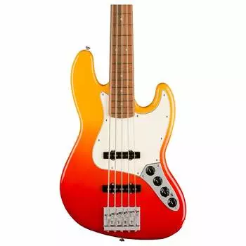 Fender Player Plus Jazz Bass V 5-String Bass, Tequila Sunrise с сумкой Deluxe Gig Bag Player Plus Jazz Bass V