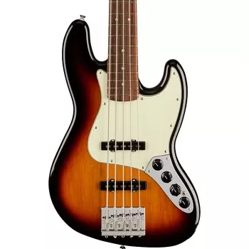 Fender Player Plus Jazz Bass V - Накладка на гриф Pau Ferro, 3-тональные солнечные лучи
