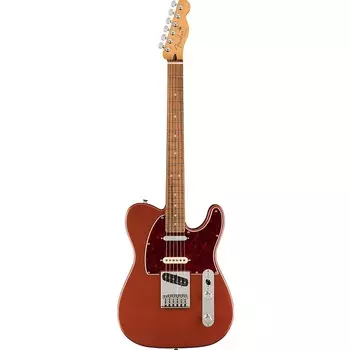 Fender Player Plus Nashville Telecaster, гриф Pau Ferro, электрическая гитара Aged Candy Apple Red 0147343370