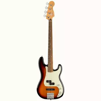 Fender Player Plus Precision Bass, 3 цвета Sunburst с сумкой Deluxe Gig Bag