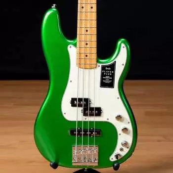 Fender Player Plus Precision Bass - клен, космический нефрит SN MX22141548 Player Plus Precision Bass - Cosmic Jade