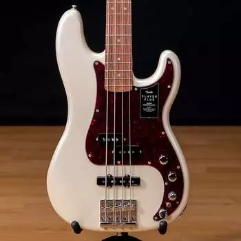 Fender Player Plus Precision Bass - Pau Ferro, Olympic Pearl SN MX21252017