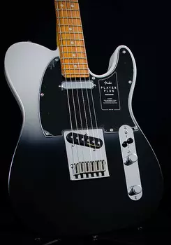 Fender Player Plus Telecaster PF в цвете Silver Smoke с сумкой Dlx Gig Bag Player Plus Telecaster PF in Silver Smoke w/ Dlx Gig Bag