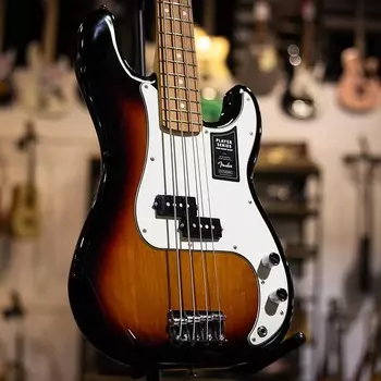 Fender Player Precision Bass - 3 цвета Sunburst PLAYER P BASS PF 3TS