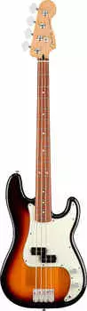 Fender Player Precision Bass 3-цветная накладка на гриф Sunburst Pau Ferro Player Precision Bass 3-Color Sunburst Pau Ferro Fingerboard