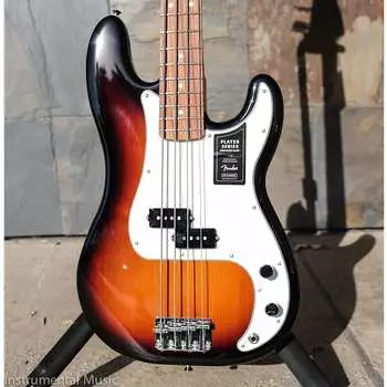 Fender Player Precision Bass, доска Pau Ferro, 3 цвета Sunburst 0149803500