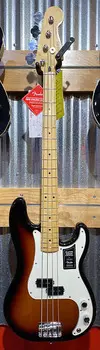 Fender Player Precision Bass Кленовая накладка на гриф, 3 цвета Sunburst P Bass
