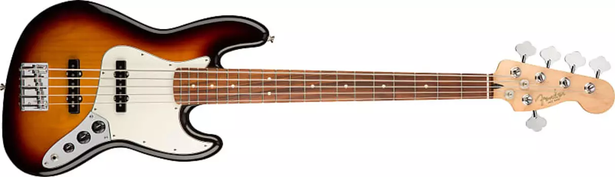 Fender Player Series 5-String Electric Jazz Bass V Guitar в 3 цветах Sunburst PLAYERJAZZBASSVPF3TS