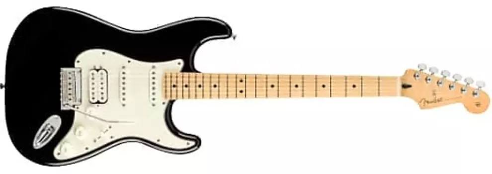 Fender Player Stratocaster HSS, кленовый гриф, черный — MX22069216