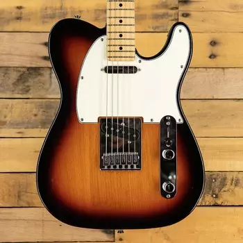 Fender Player Telecaster с грифом Pau Ferro 2021 3-Color Sunburst Player Telecaster with Pau Ferro Fretboard