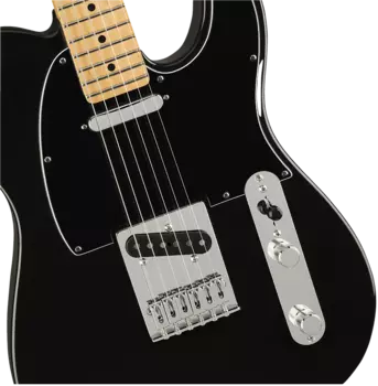 Fender Player Telecaster в черном цвете Player Telecaster with Maple Fretboard