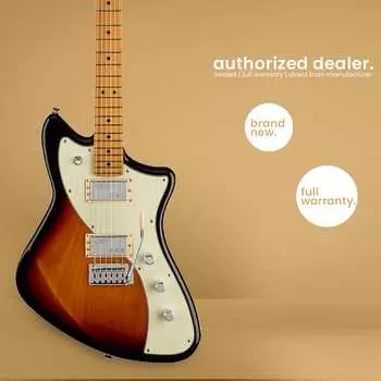 Фендер Плеер Плюс | Метеоры HH MN | 3-цветные солнечные лучи Fender Fender