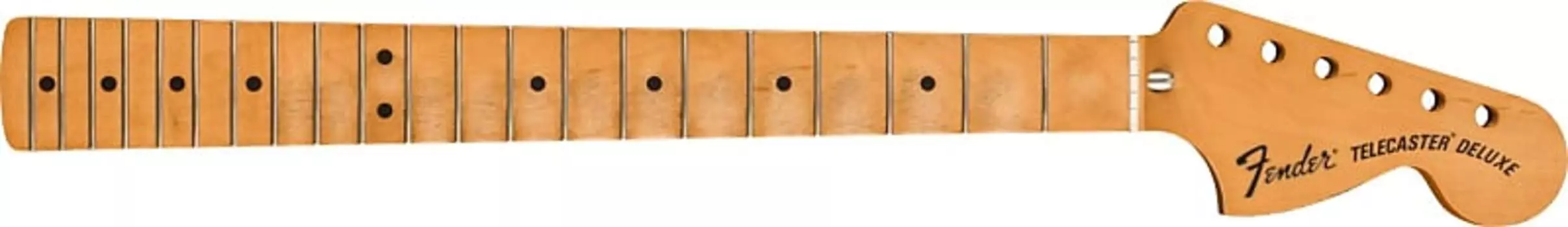 Fender ROAD WORN 70s Telecaster/Tele Deluxe гриф, кленовая накладка на гриф/C-образная форма 099-9712-921