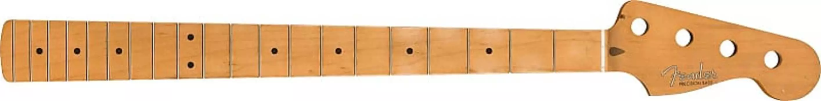 Fender Road Worn '50's Precision Bass Neck 20 Винтажных ладов, клен, C-образная форма Road Worn s Precision Bass Neck Vintage Frets Maple C Shape