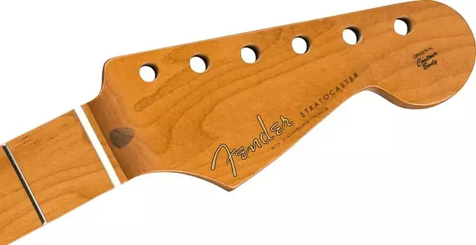 Fender Roasted Maple Vintera Mod 50's Stratocaster Neck 21 Medium Jumbo Frets 9.5 "V" Shape 0999962