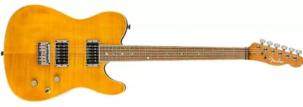 Fender Special Edition Custom Telecaster FMT HH, гриф Laurel, янтарный — ICF22000919