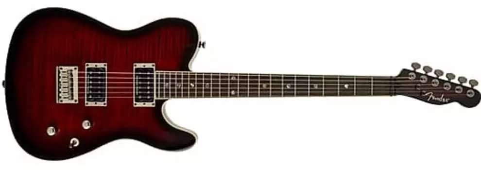 Fender Special Edition Custom Telecaster FMT HH, накладка на гриф Laurel, цвет Black Cherry Burst — ICF22000556