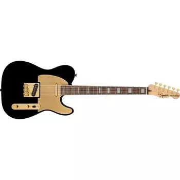 Fender Squier 40th Anniversary Telecaster, электрогитара Gold Edition, черная (0379400506)